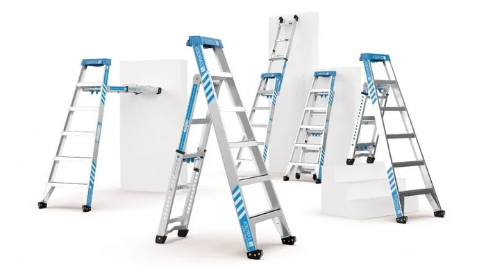 scale a gradini in acciaio